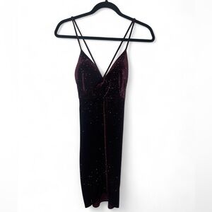 Windsor Velvet Stunner Mini Dress Club Bodycon Homecoming Hoco School Dance‎